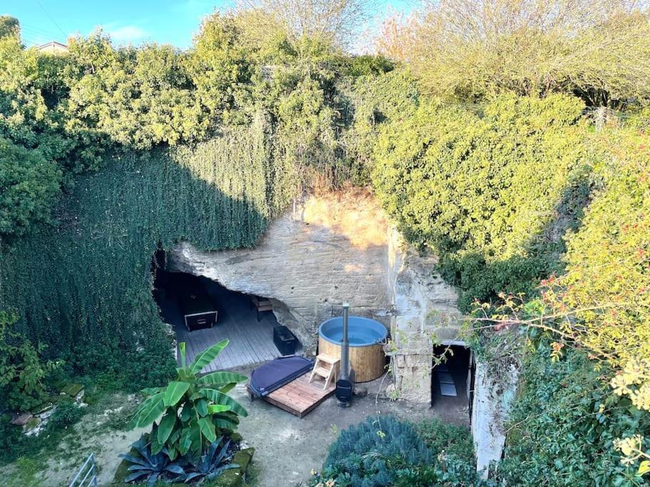 Maison Troglodytique Doue La Fontaine Eksteriør bilde