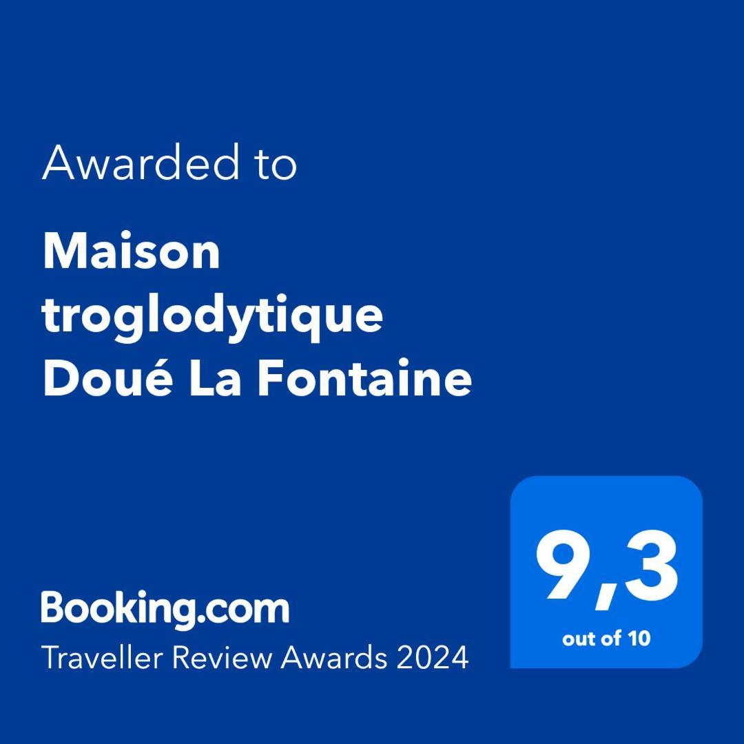 Maison Troglodytique Doue La Fontaine Eksteriør bilde